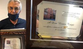 Gualdo, Don Bruno Trapé festeggia 50 anni di sacerdozio