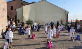 Recanati, si torna a scuola dopo 6 mesi: tanta emozione per il primo giorno