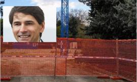 Inrca Appignano, impalcatura smontata per motivi di sicurezza: "la ditta è in fallimento"