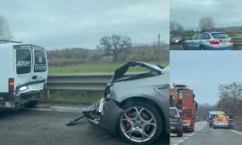 Morrovalle, incidente in superstrada: traffico direzionato su una sola corsia