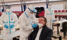 Corridonia, i numeri della prima giornata di screening: 1690 test effettuati, 6 casi positivi