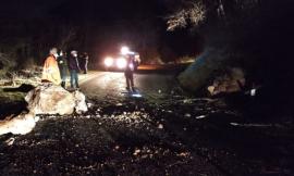 Esanatoglia, frana lungo la provinciale “Collamato”: strada riaperta dopo i lavori
