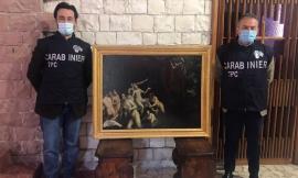 Castelraimondo, torna a casa dipinto del XVI secolo: fu trafugato dal Castello Lanciano nel 1981