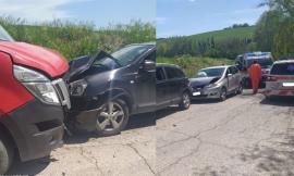 Montelupone, carambola fra tre mezzi in contrada Botonto: tre feriti trasportati all'ospedale