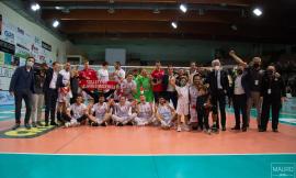 Med Store Macerata, la scalata play-off continua: Lecce battuta in 4 set e si vola in semifinale