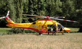 Esanatoglia, climber cade durante arrampicata: soccorso con l'elicottero (FOTO)