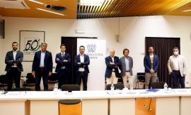 Confindustria Macerata, il neo presidente Sauro Grimaldi presenta la sua squadra (FOTO e VIDEO)