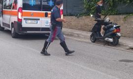Montelupone, scooter contro auto: ferito un 35enne che è stato trasportato all'Ospedale di Civitanova