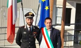 Pieve Torina, il sindaco Gentilucci saluta il capitano Cara: lascerà la Compagnia di Camerino