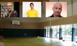 Pieve Torina, personaggi dello sport e dello spettacolo al taglio del nastro del nuovo centro civico