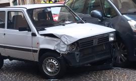 Macerata, donna travolta da un'auto e trasportata a Torrette in eliambulanza: è grave (Foto)