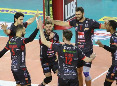 Lube Civitanova, vittoria convincente contro il fanalino di coda Castellana Grotte