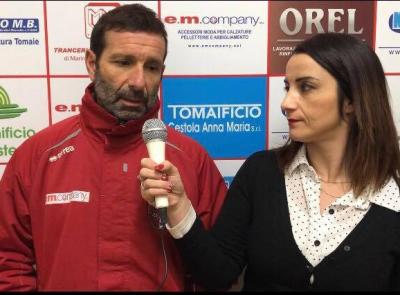 Sangiustese, le parole di Mister Senigagliesi in vista del match di domenica contro l'Agnonese