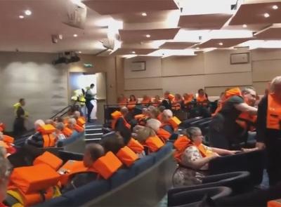 Avaria in Norvegia: le drammatiche immagini della nave costruita nelle Marche. FOTO E VIDEO