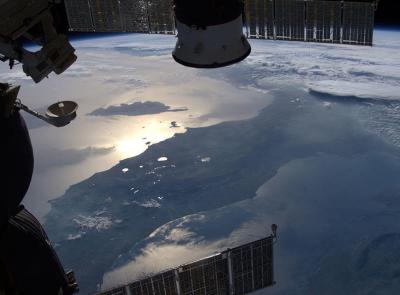 Le Marche viste dallo spazio: la splendida foto dell'astronauta Luca Parmitano