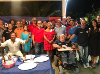 Cagliari Club, le "Marche rossoblù” fanno festa insieme ai campioni Gianfranco Matteoli e Francesco Bellucci