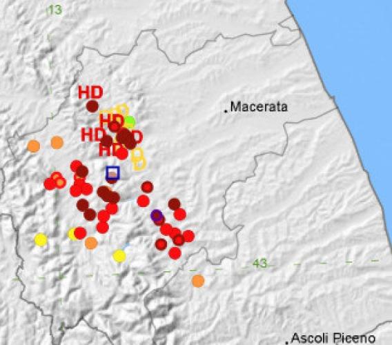 Terremoto "di Camerino" Mw 6.1: nell'estate del 1799 l'Italia centrale era un campo di battaglia