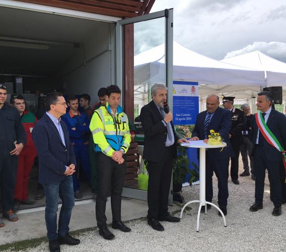 La Fondation d’Entreprise Michelin per gli studenti delle zone terremotate: consegnati nuovi macchinari all'Istituto "Renzo Frau"