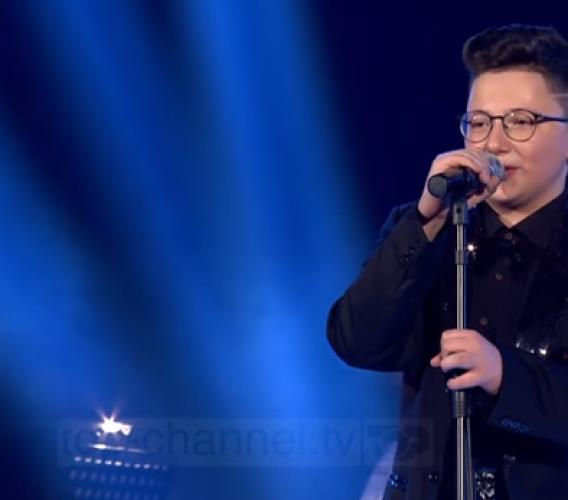 La favola di Denis, un talento naturale da Urbisaglia alle finali di The Voice Kids Albania - FOTO E VIDEO