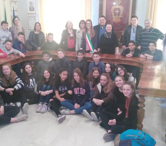 Potenza Picena, scambio scolastico con una scuola francese