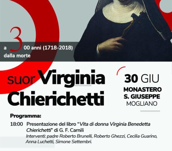 Mogliano, una conferenza per il 3° centenario della morte di Suor Virginia Chierichetti