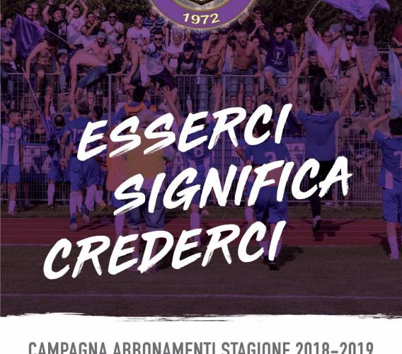 Eccellenza, via alla campagna abbonamenti per il Montefano