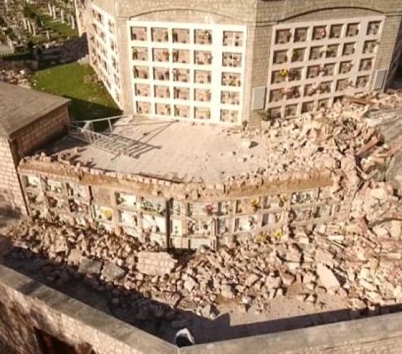 Ussita, oggi pellegrinaggio ai ruderi del cimitero