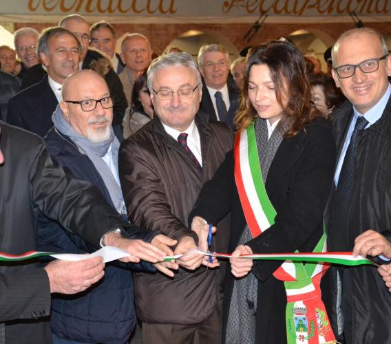 Serrapetrona, successo per l’inaugurazione della raccolta “Il Bello…della ricostruzione. L’arte salvata si mostra”