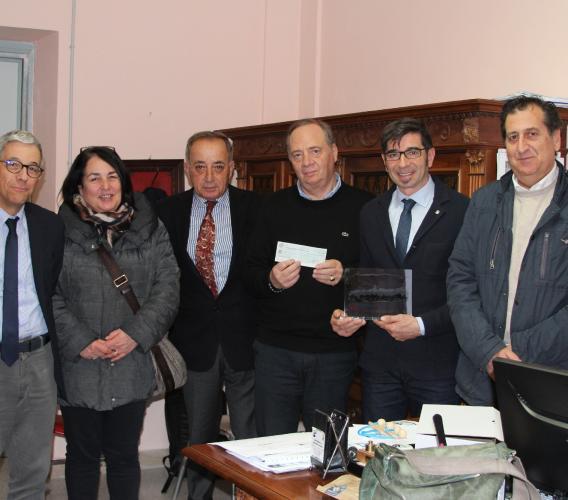 San Ginesio, solidarietà post-sisma da parte del Rotary di Cortona: donati 1.500.00 euro