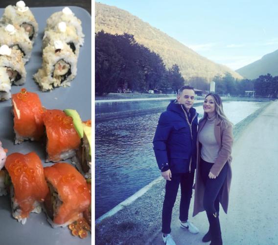 Sefro, debutta il sushi di trota: gustosa novità "Da Faustina" (FOTO)