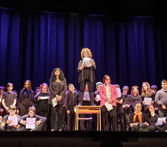 "Una Pallottola di Carta": il teatro incontra la scuola a Morrovalle