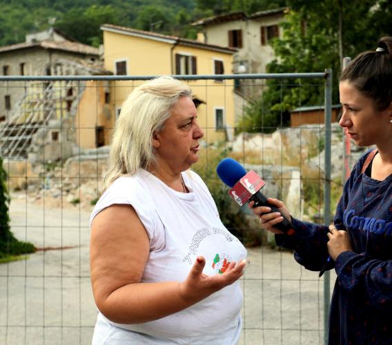 "2016-2019, Tre anni dopo". Ussita, Orazi: "La comunità ha bisogno di tornare a lavorare in questi territori" (FOTO E VIDEO)