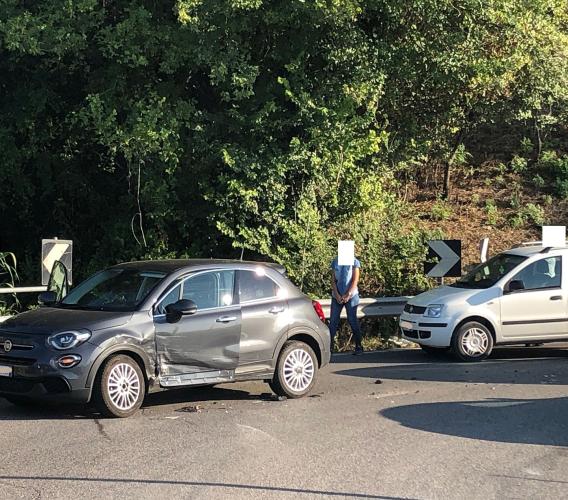 Montecassiano, scontro lungo la provinciale 361: traffico in tilt