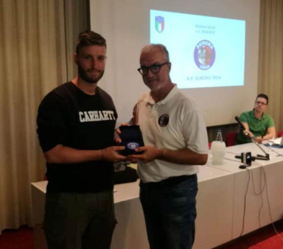 L'Aurora Treia riceve per il terzo anno consecutivo il titolo di Scuola Calcio
