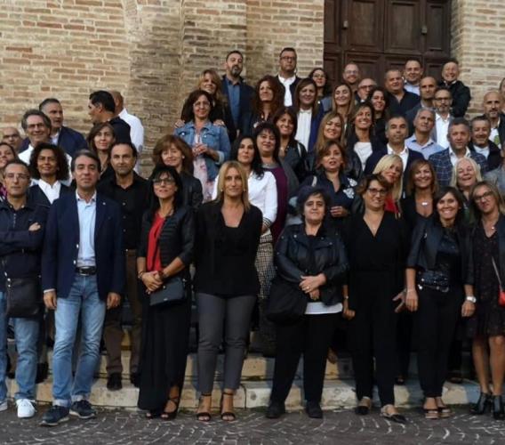 In 100 per festeggiare i cinquantenni di Corridonia