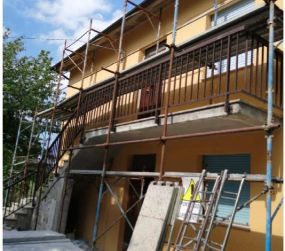 San Severino, torna agibile un'abitazione in località Scaloni: un'altra famiglia torna a casa