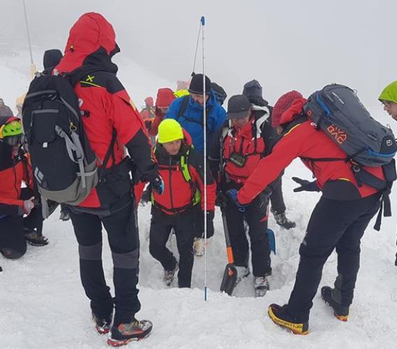 Sarnano, frequentare la montagna in sicurezza: a lezione dal Soccorso Alpino