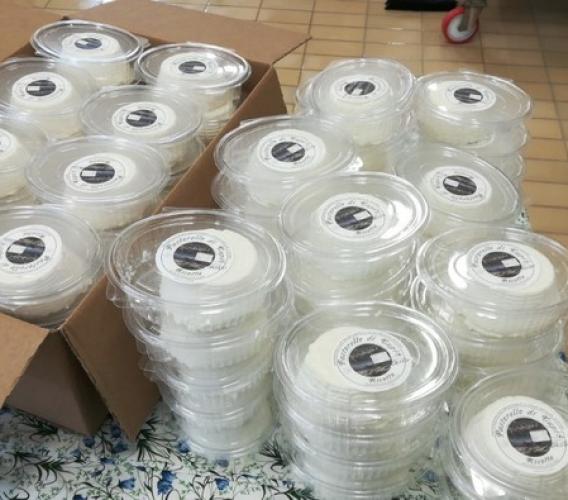 Visso, la Croce Rossa distribuisce ricotte agli abitanti: il regalo dell'azienda "Pastorello di Cupi"