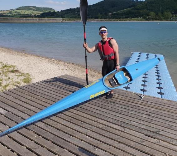 Al lago di Caccamo ripartono le attività dell'associazione “Monti Azzurri canoa kayak”