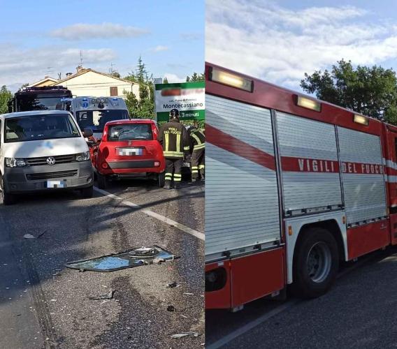 Tragico incidente a Montecassiano: muore un uomo, grave una ragazza