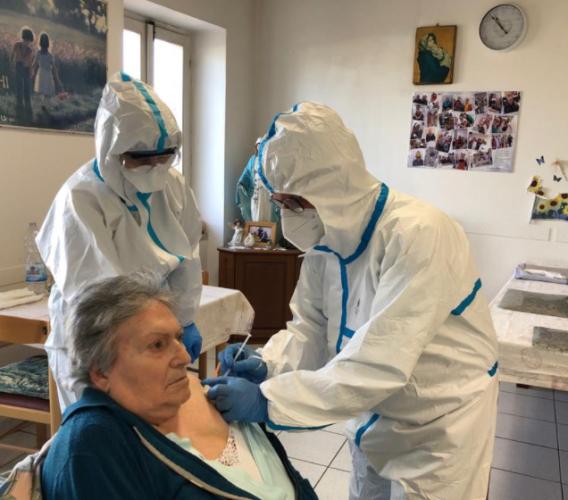 Montefano, al via le vaccinazioni alla Casa di Riposo: la struttura è sempre stata Covid free