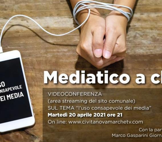 Civitanova, uso consapevole dei media: un webinar con l'esperto Marco Gasparini
