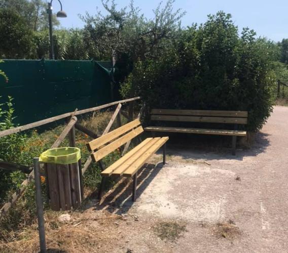 Civitanova, restyling delle aree verdi con 30 nuove panchine