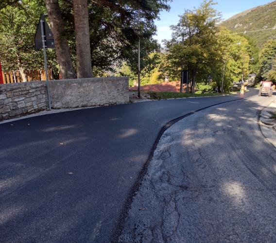 Al via gli interventi di asfaltatura sulla provinciale Fiastra-Bolognola: 150 mila euro di lavori
