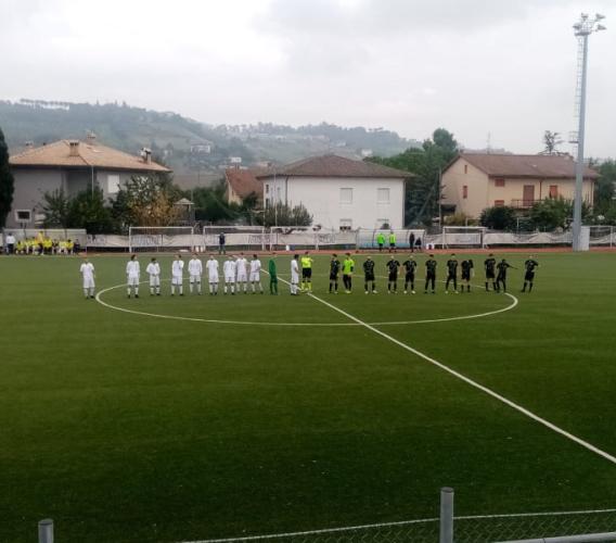 Prima C, Villa Musone raggiunto due volte: Corridonia strappa il pari
