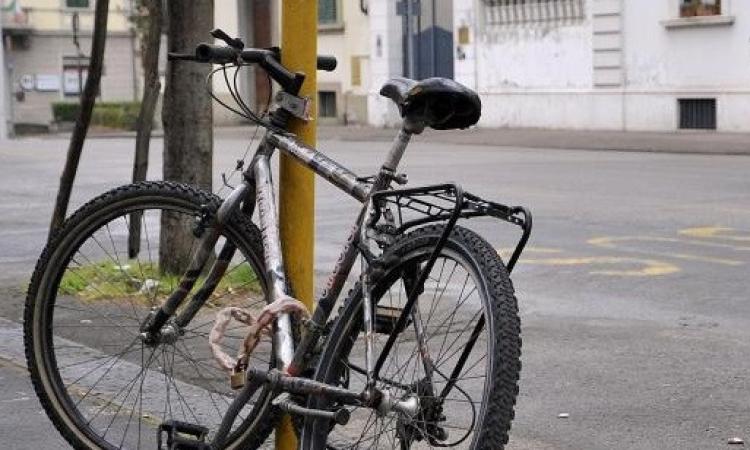 furto di bicicletta in strada reato